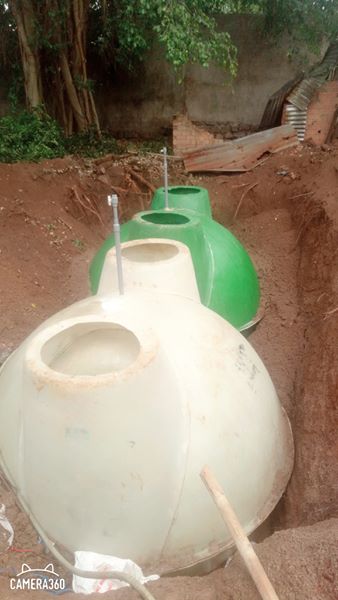 THi công hầm biogas nhựa tại CHâu thành Long An quy mô nông hộ