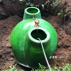 Alternative view of Hầm bể biogas Môi Trường Xanh đường kính 2,4m
