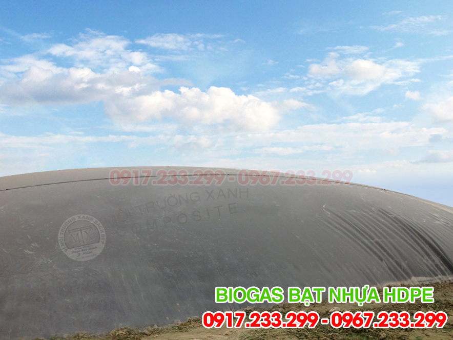 Biogas bạt nhựa HDPE