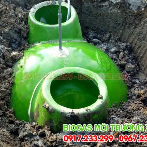Alternative view of Hầm bể biogas Môi Trường Xanh đường kính 2,25m