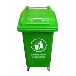 Thùng rác composite 60L