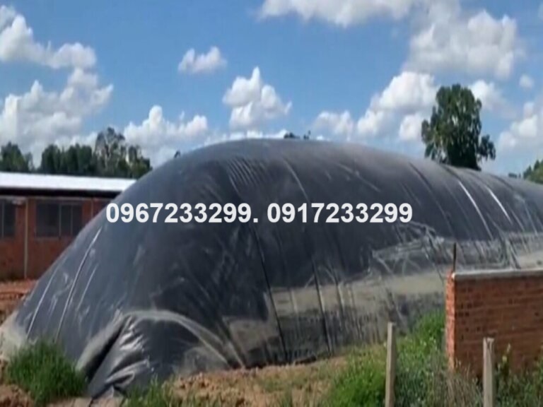 Biogas bạt nhựa HDPE