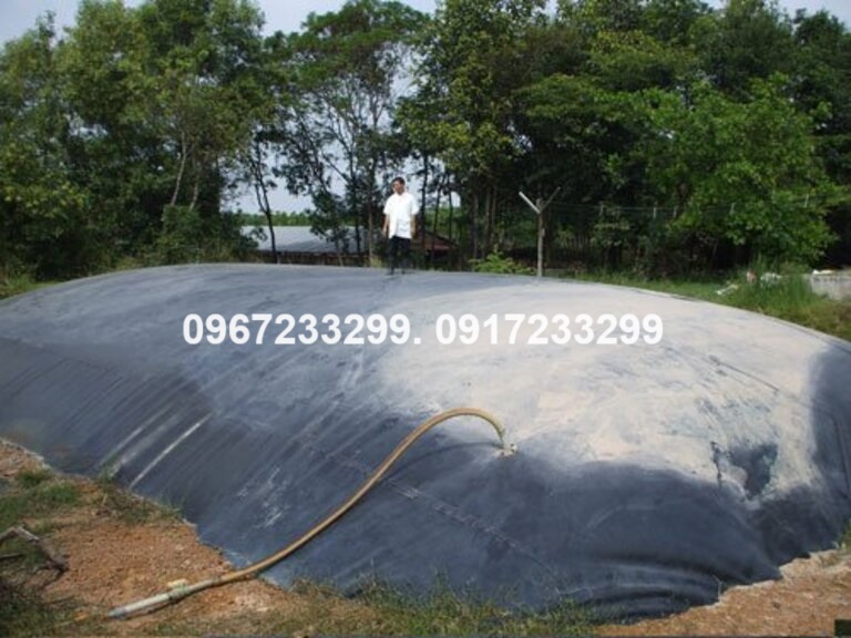 Biogas bạt nhựa HDPE